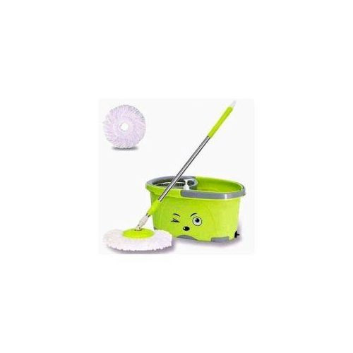 Magic Floor Cleaning Spin Mopper - Blue,red,green