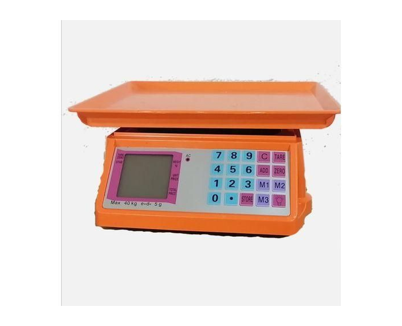 Electronic Price Computing Weighing Scale 30kg - Pink