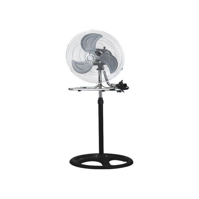 3in1 fan 18" Stand/ Table Oscillating & Adjustable Electric Fan -Silver,Black
