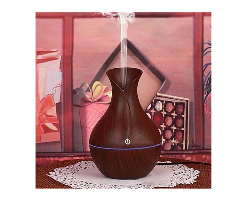 Air Purifier Essential Oil Diffuser Touch Mode 7 Color LED - Color May Vary