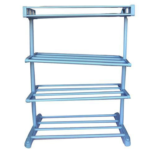 Plastic Shoe Rack - Blue