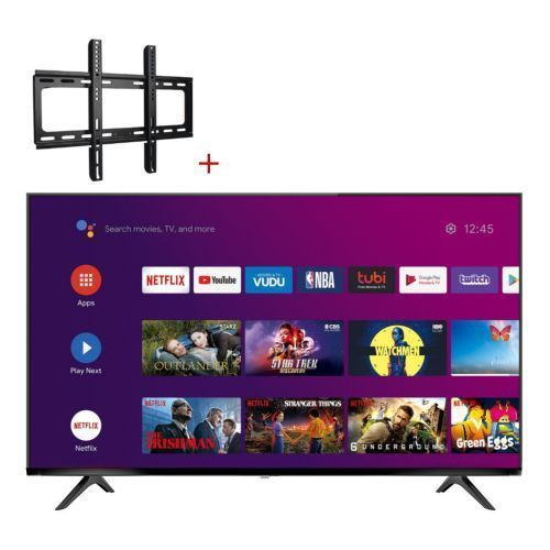 Hisense 40" Smart TV, Stream YouTube & Netflix + Free Wall Mount Bracket - Black