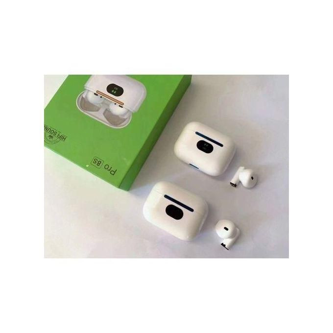 TWS Pro 8s Wireless Earpods White