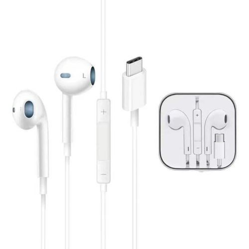 Iphone Wired Earphones With USB Type-C Earphones For Iphone 15 Series And Other Type-C Phones