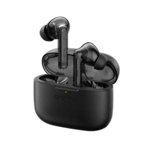 Oraimo FreePods Lite Earbuds With 40Hr Playtime,Custom EQ Modes App, ENC Mic, Waterproof LPX4, BT 5.3 Bluetooth Headset (Black, True Wireless Earpods)