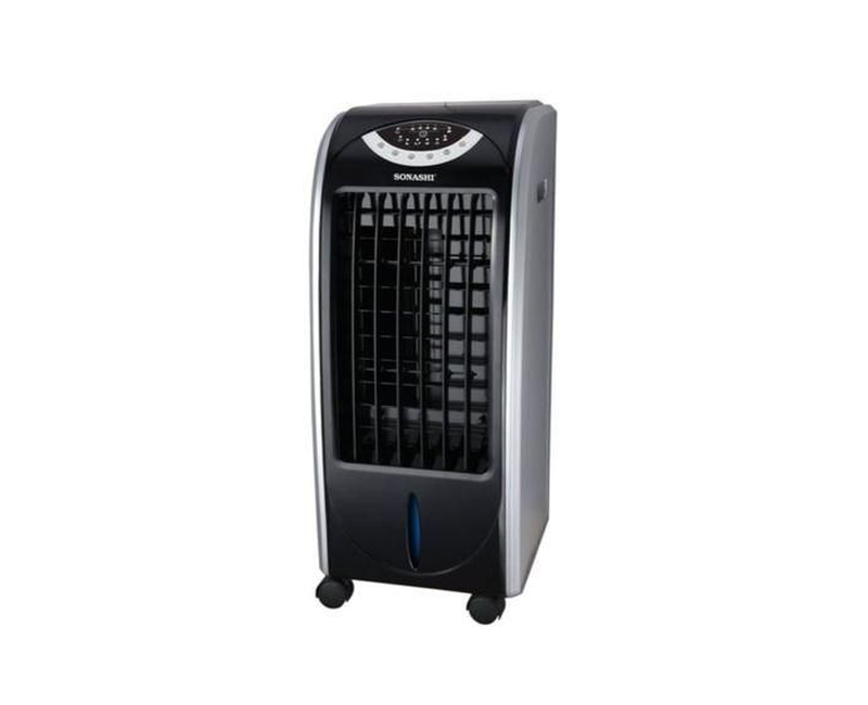 Sonashi Portable Air Cooler Latest Technology 2023 Air Conditioner/ Humidifier With Mist - Black & Grey