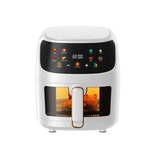 SilverCrest No Oil 8-in-1 Air Fryer Digital LED Display Grill Pan- 8L