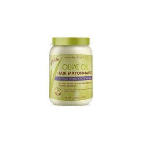 Vitale Olive Oil Hair Mayonnaise 30oz with Oat & Egg Protein and Vitamins