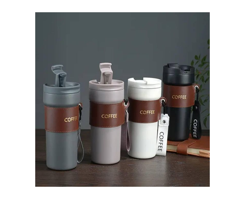 Stainless Steel Insulated Vacuum Portable Outdoor Travel Coffee Lock Tumbler Cup Water Bottle Mug
