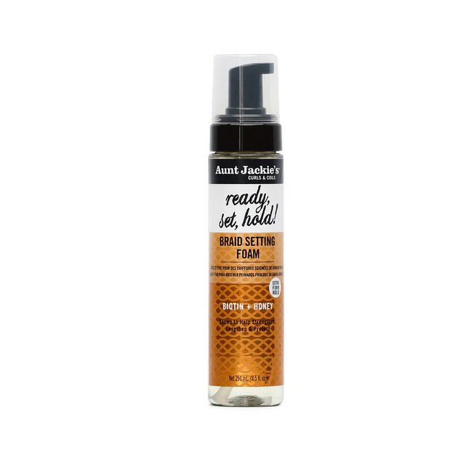 Aunt Jackie'S Braid Setting Foam With Extra Firm Hold