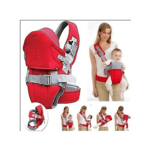 Baby Carrier With A Hood - Red