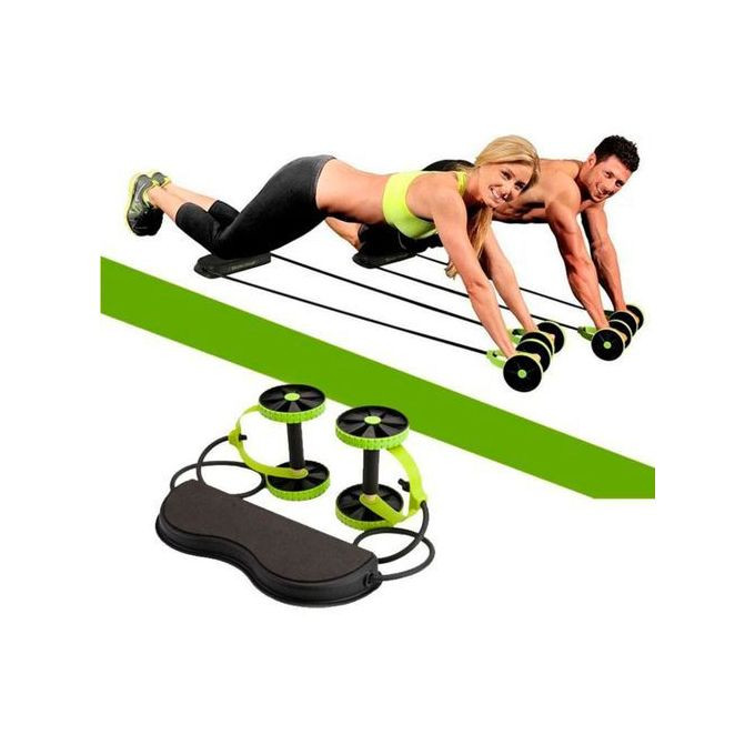 Revoflex Xtreme Resistance Workout Machine - Black, Green