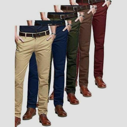 5Pack Men's Stretch Soft Khakis - Multicolor. /30,31,32,33,34