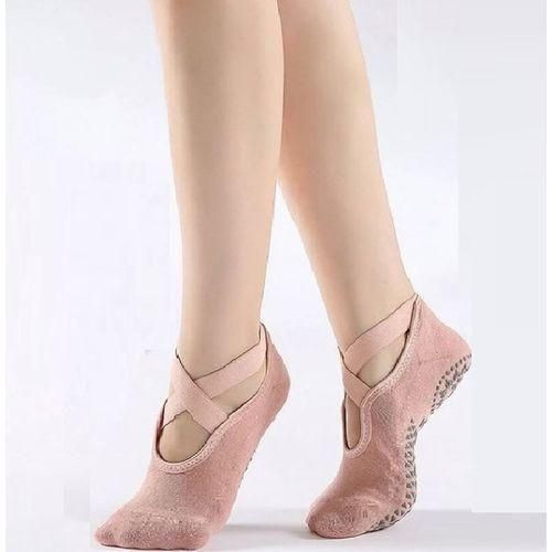 Unisex Yoga Socks Toeless Anti-skid Socks For Pilates Ballet Bikram Workout - Multicolor  /36,37,40