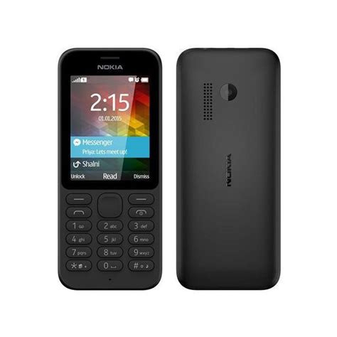 Nokia 215 2.4" 8MB 0.3MP Dual Sim - - Black