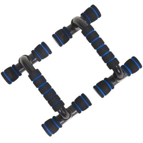 2pc Push Up Stand Bars - Black