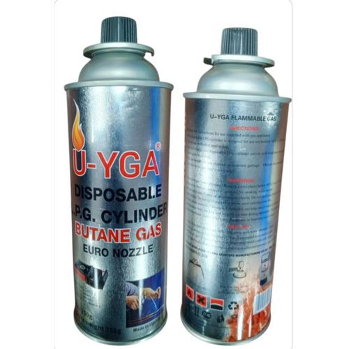 Gas Stove Butane Canister Cooking Gas Can 2pieces - Red/Multicolor