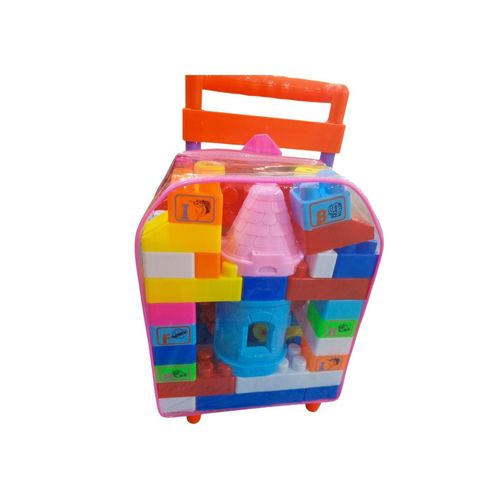Kids Learning Play Toys, Building Blocks Toy Set for Kids Girls and Boys - Multicolor