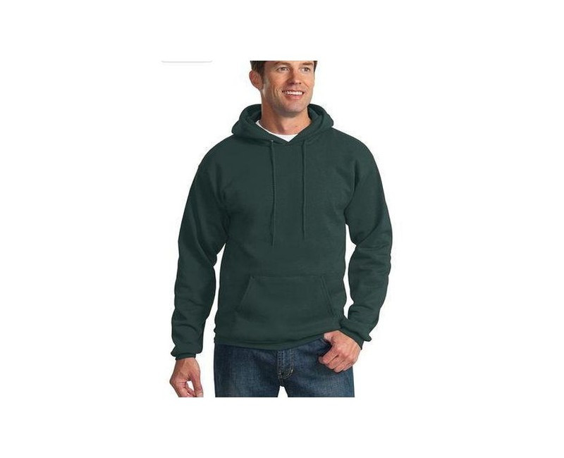 Long Sleeve Hoodie Jumper - Green