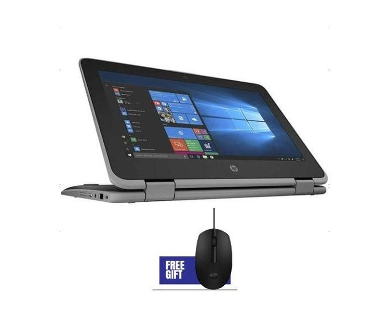 Hp Probook G1,Touch Screen X360 4GB RAM,256GB SSD, 11.6 Inch (Grade A) Plus Free Mouse-Grey