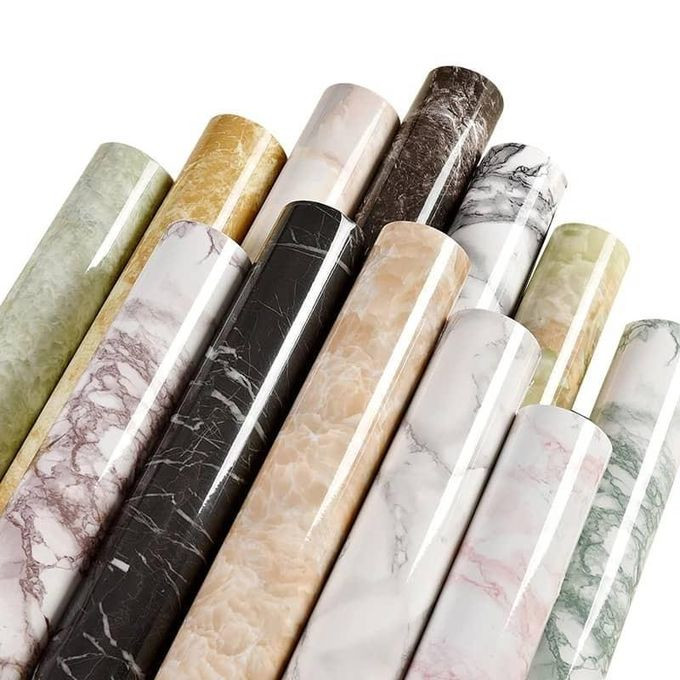 Marble Self-Adhesive Wallpaper-Multi-Color
