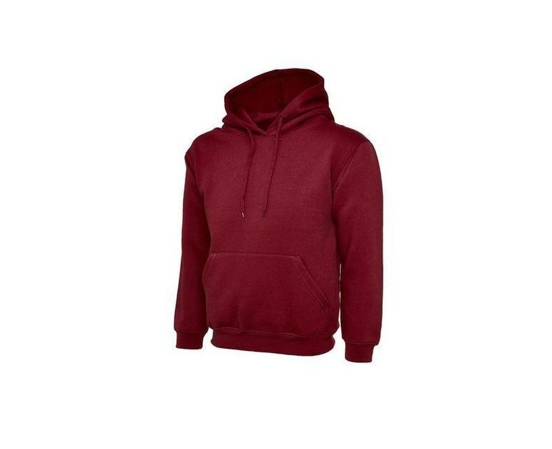Unisex Hoodie Jumper - Maroon