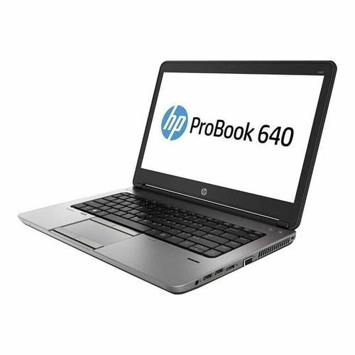 Hp Refurbished Hp ProBook 640 Intel Core I5 16GB RAM 500GB HDD (Grade A) Black