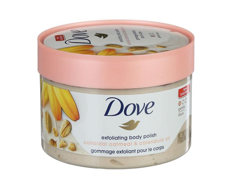 Dove Colloidal Oatmeal & Calendula Oil Exfoliating Body Polish