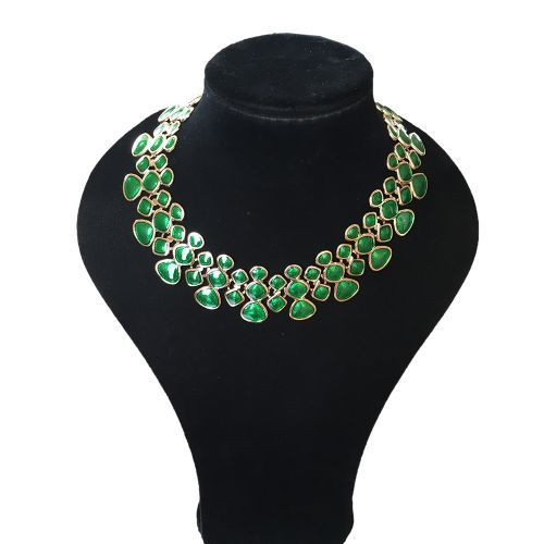 Women's Necklace - Green