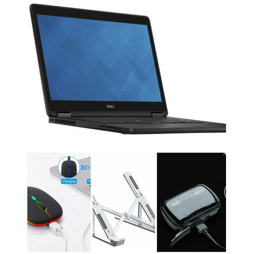 DELL Latitude 7470 Core i7 8GB RAM 512GB SSD + Accessories - Refurbished - Black/Silver
