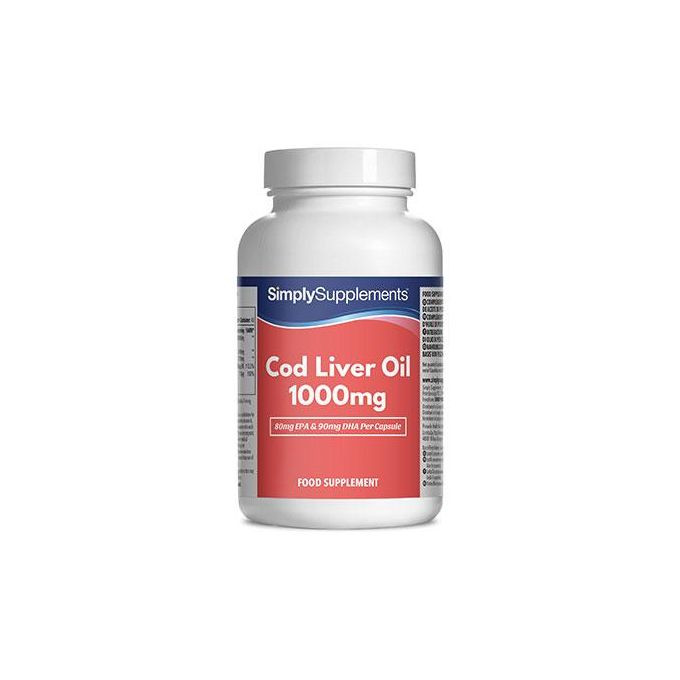Cod Liver Oil Capsules 1,000mg