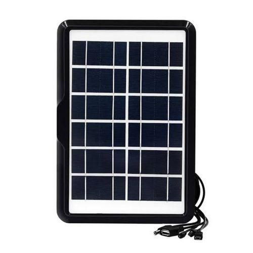 Portable Mini Flexible Solar Power Panel 6V - Black