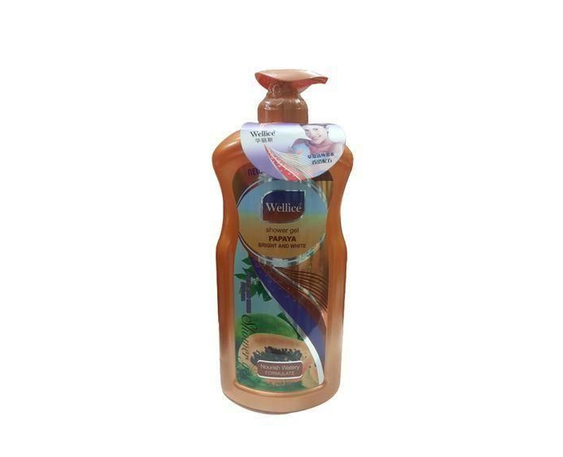 Wellice Papaya Nourishment Whitening Shower Gel