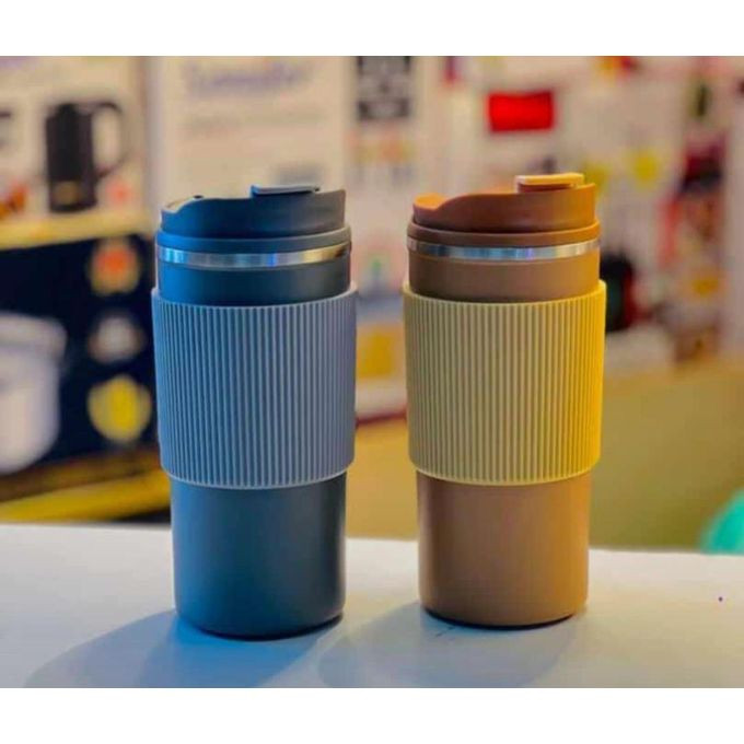 Insulated Travel Coffee Mug Stainless Steel Tumbler Cup 475ML