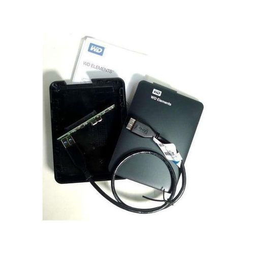 WD External Hard Disk Casing USB 3.0 - Black