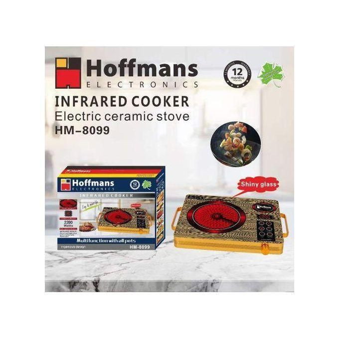 Hoffmans Single InfraRed Ceramic Cooker - Multiple-Color.
