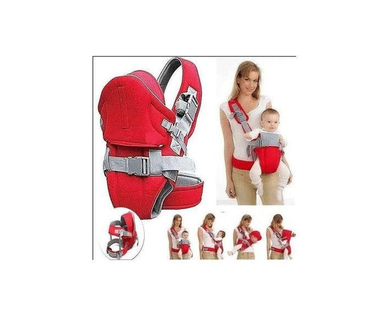 Baby Carrier With A Hood - Red