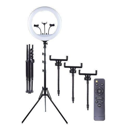18Inch / 18 Inch Ringlight , Ring Light With Stand, For Tik Tok, YouTube,Live Stream - Black