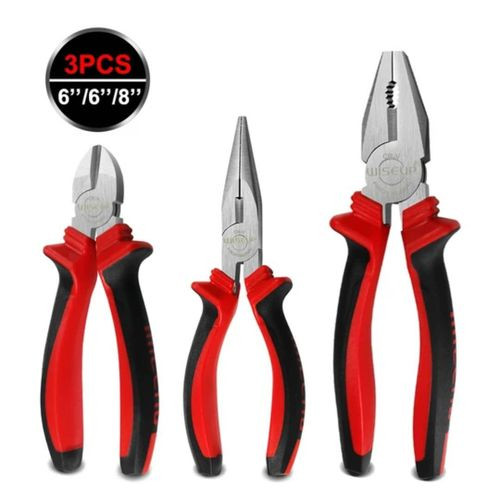 Multifunctional Universal Cutting Pliers Universal Long Nose Plier House - Red