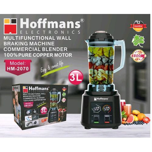 Hoffmans HM-2070 - 3L Multifunctional Wall Braking Machine Commercial Blender -
