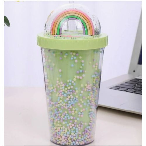 Colorful Rainbow Drinking Cup - Multiple Colors