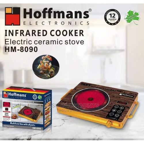Hoffmans HM-8095 Infrared Cooker - Black
