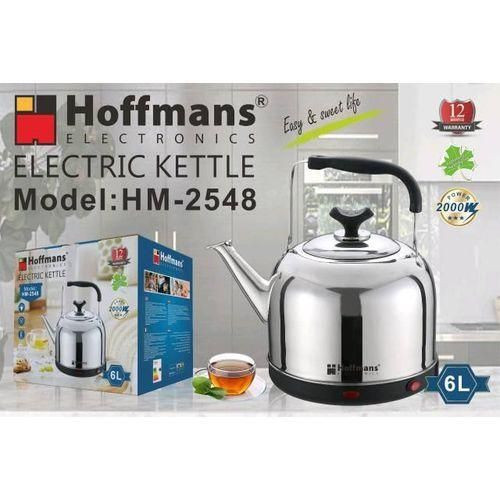 Hoffmans 6.0L Electric Kettle HM-2548-Silver