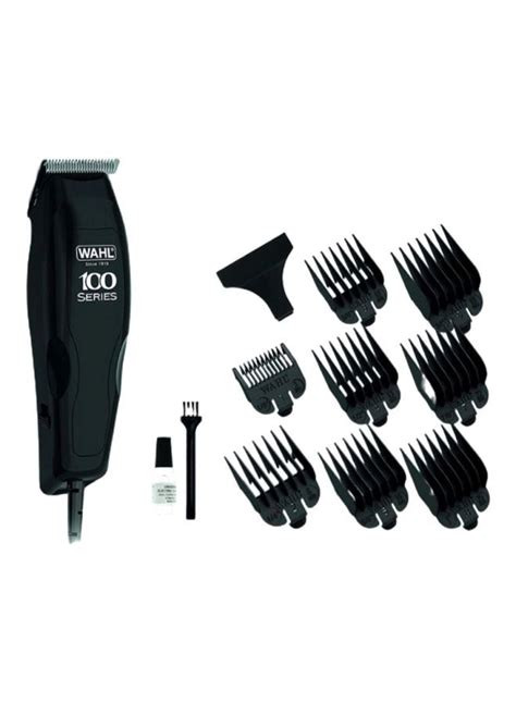 Wahl Home Pro 100 12 Pieces Grooming Kit Corded Hair Clipper - Black