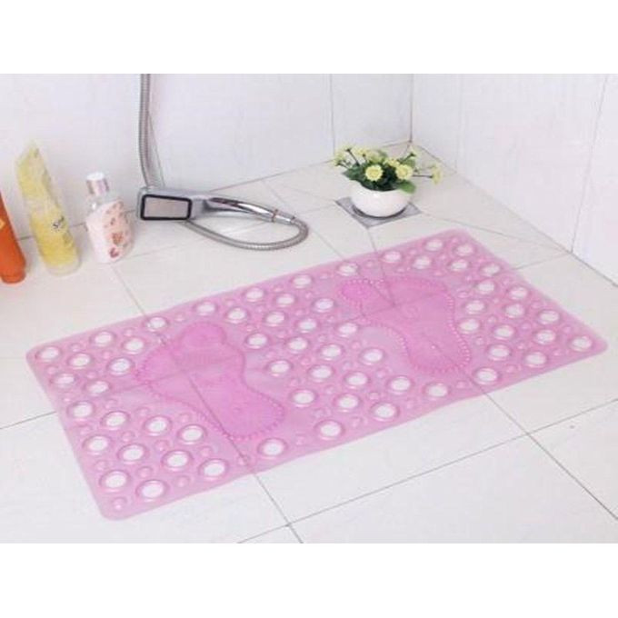PVC Anti Skid Shower BathTub Mat Non-Slip Blue