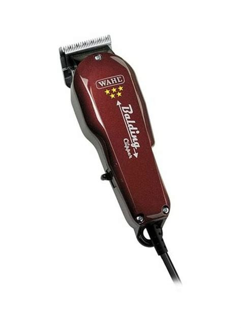 Wahl Balding Professional Electric Hair Clipper - Black,Maroon