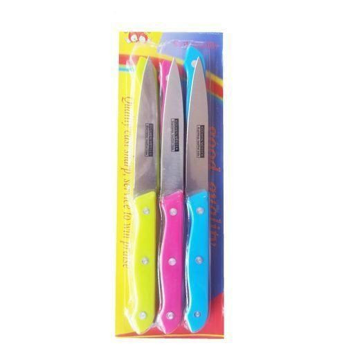 Other Set Of 3 Pieces Fruit Knives. Multi Colour
