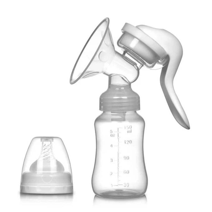 Massage Manual Breast Pump/Nursing Mother Breast Milk Pump White