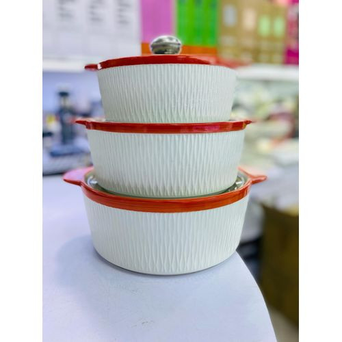 Vyombo Jikon Classic-Style Serving Bowls Set. Multcolour