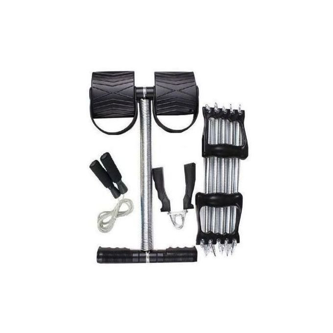 4 Way Tummy Trimmer 4 in 1 - Black